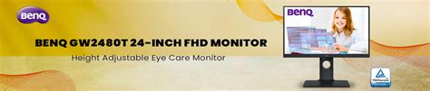 BenQ GW2480T 24-inch Full-HD IPS Monitor - tpstech.in