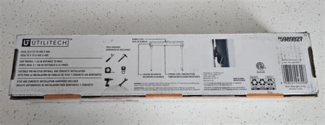 Utilitech TV Mount Fixed Indoor Wall Tv Mount Fits TVs up to 65-in ...