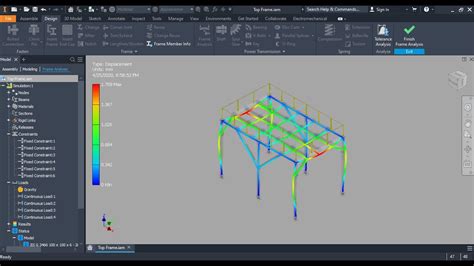 Image result for Inventor Frame Analysis