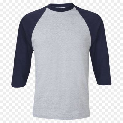 Three Quarter Sleeves T Shirt PNG Image 8LGC0S99 - Pngsource