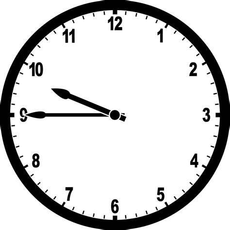 Clock 9:45 | ClipArt ETC