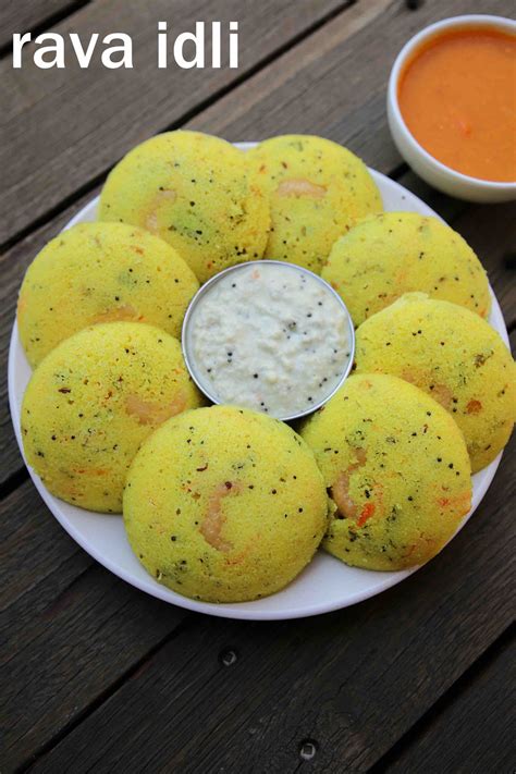 rava idli recipe | how to make rava idli | instant semolina idli