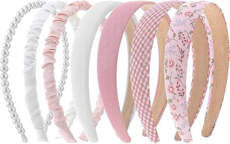 Amazon.in: Pink - Women's Hair Bands / Women's Hair Accessories: Jewellery