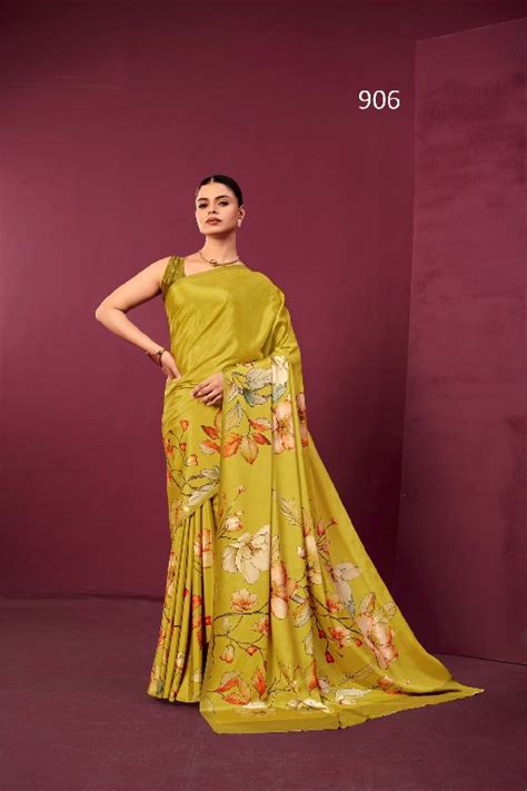SANJANA LIFESTYLE PAULA WHOLESALE MALAI SILK LATEST DESIGN TRENDY ...