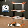 Happer Premium Clothes Stand for Drying with Wheels | Portable | 3 ...
