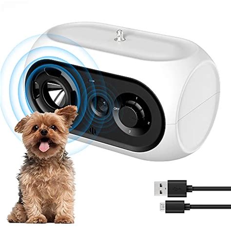 Dispositivo Antiabbaio A Ultrasuoni Ricaricabile – 3 Frequenze Per Controllo Cane - Foto 2