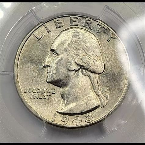 1943 Silver Washington Quarter PCGS MS-66 - Old Pueblo Coin