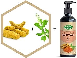 Zerodor Care Natural Hand Wash Liquid | 400 ml X 2 | Pack of 2 | Skin ...