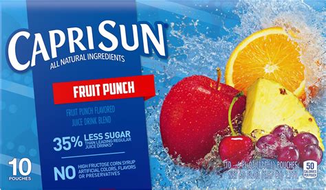 Amazon.com: Capri Sun Pacific Cooler Mixed Fruit Flavored Juice Drink ...