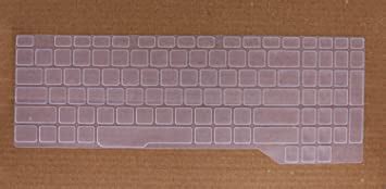 Saco Keyboard Silicon Protector for ASUS FX505 FX705, ROG Strix GL504 ...