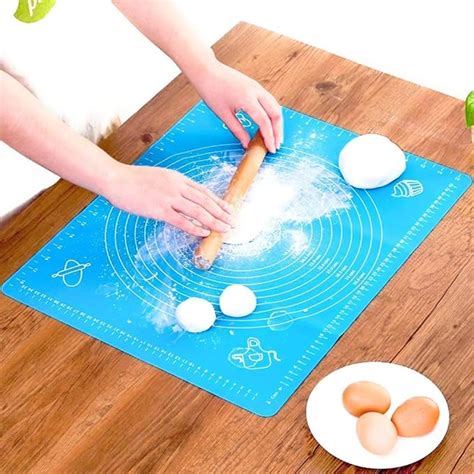Buy SCHUTCON Silicone Baking Mat Non-Stick Silicon Reusable Pastry ...