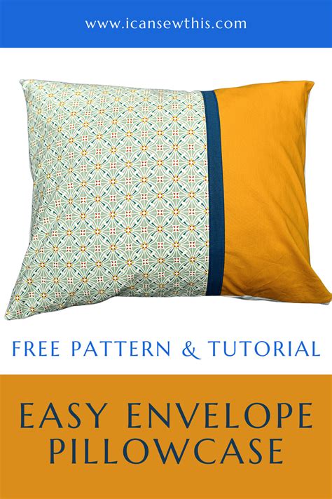 Image result for Free Tutorial Pattern for Pillowcases