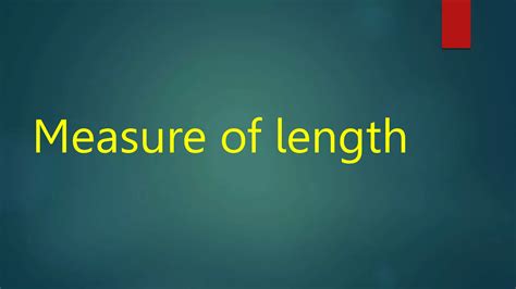 Image result for Measure Length