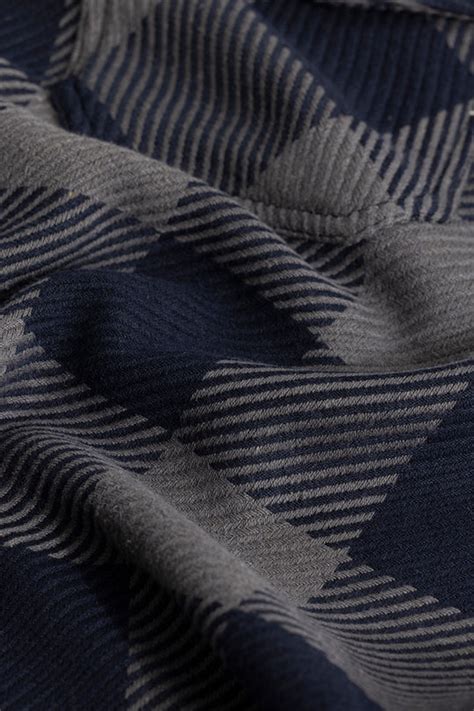 Buy Men's Colossal Checks Navy Shirt Online | SNITCH