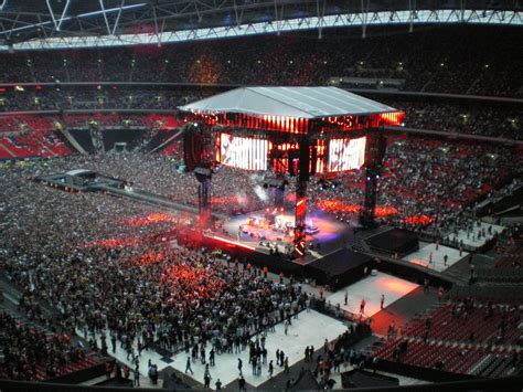 Wembley Stadium Concert / Wembley Stadium Bereich 521 Heimat Von England National Football Team ...