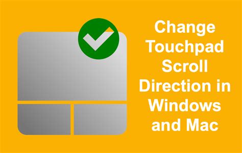 Image result for Scroll Direction On Touchpad
