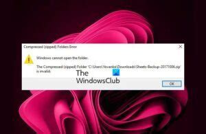 Image result for Compressed Folder Tools Error Message the Destination File Could Not Be Created