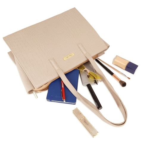 Buy Legal Bribe Beige Crock Big Tote Bag Online