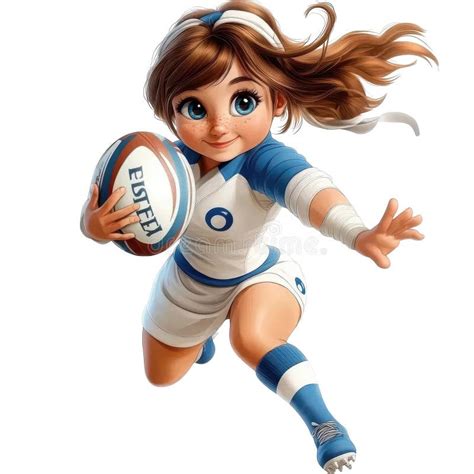 Girls Rugby Cartoon 的图像结果