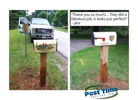Image result for Installing a Mailbox Post