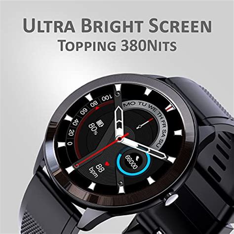 Maxima Max Pro X4 Smartwatch with SpO2, Up to 15 Day Battery Life, 1.3 ...