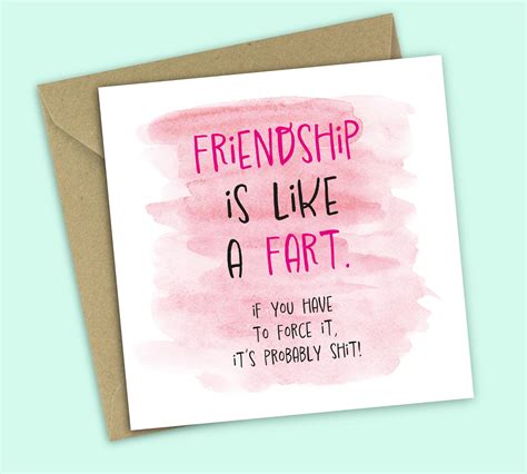 Happy Birthday Funny Friend Card