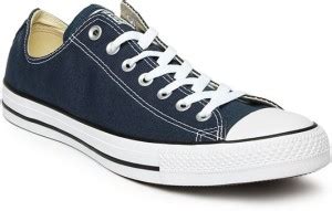 Converse All Star Chuck Taylor navy blue & white Sneakers For Men - Buy ...
