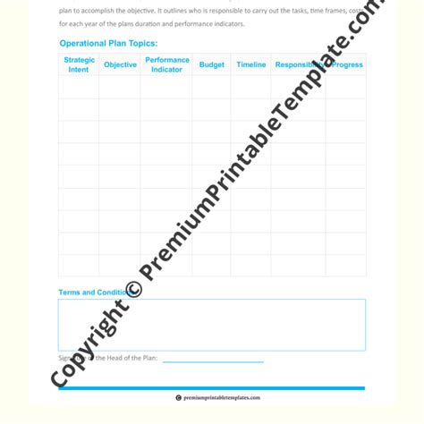 Operational Plan Checklist 的图像结果