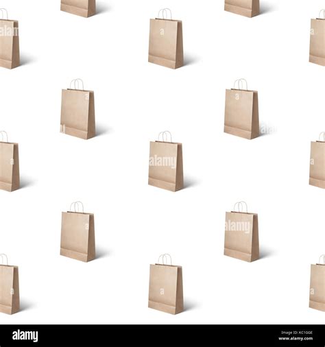 pattern of paper bags Stock Photo - Alamy