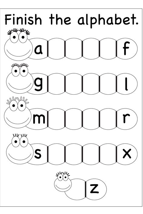 Free ABC Worksheets for Pre K | Activity Shelter