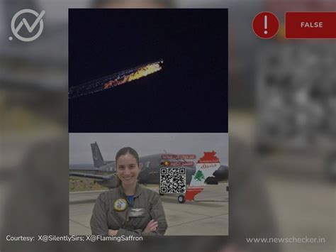 Fact Check: Images Claiming To Show Israeli Jet Being Downed and Female ...