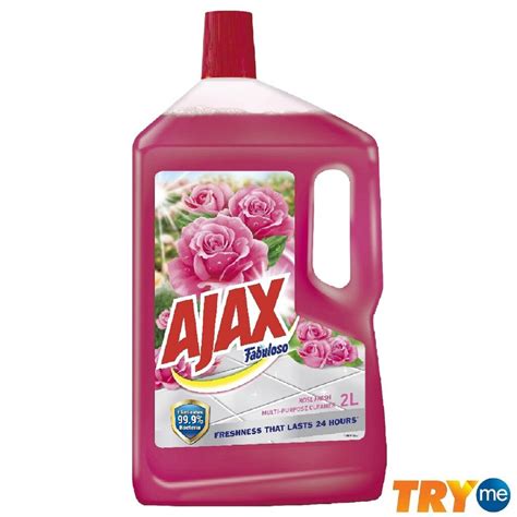 Ajax Fabuloso Floor Cleaner Liquid 2L - Rose | Lazada