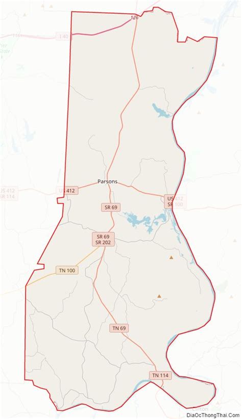 Image result for Map of Decatur Tennessee