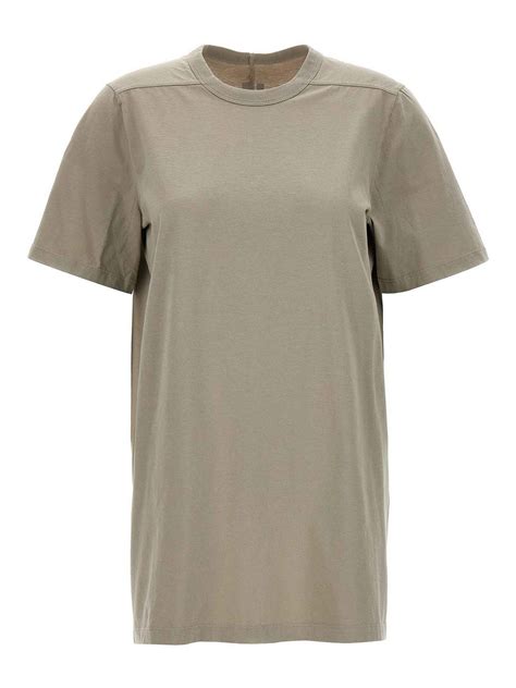 Rick Owens T-shirt level t - Grey - Men | RU02C7264JA08