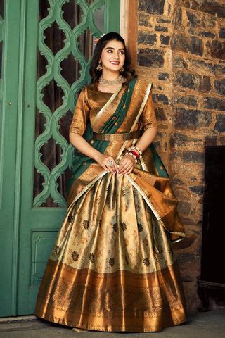 Half Saree Colour Combinations: A Comprehensive Guide - Anaya Designer ...