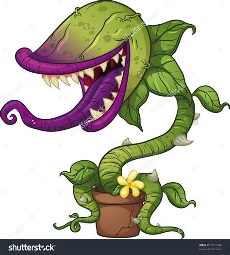 Venus Fly Trap Plant Drawing