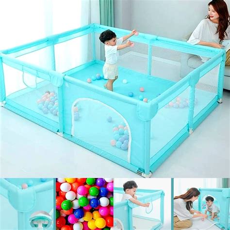Buy Hukimoyo Large 120x120 cm Playpen for Babies Upto 5 year Kids Play ...