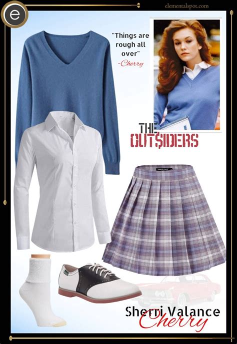 Dress Up Like Sherri Cherry Valance from The Outsiders - Elemental Spot