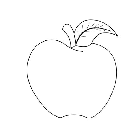 Image result for Apple Line Vector