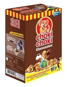 Choki Choki Choco Cashew Chocolate, 36g - [Pack of 12] : Amazon.in ...