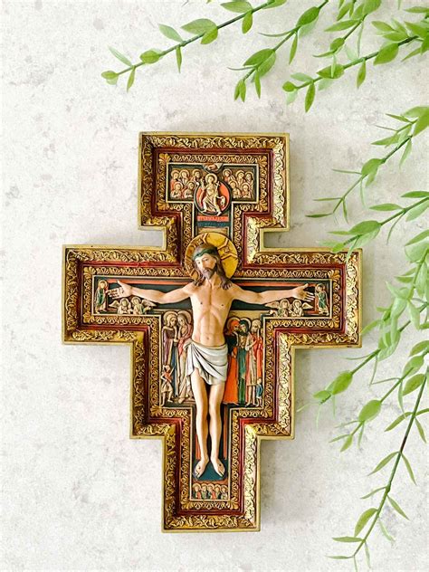 San Damiano Crucifix - Necklace | Catholic Jewelry | House of Joppa