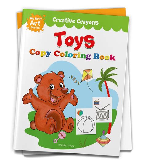 Colouring Book of Toys: Creative Crayons Series - Crayon Copy Colour ...