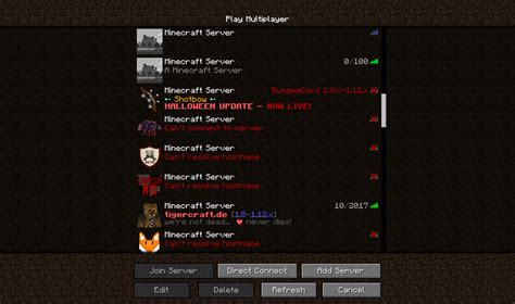 Image result for Minecraft JavaServer List