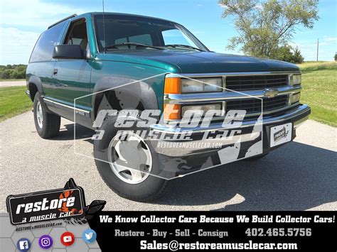1996 Chevrolet Tahoe | Restore A Muscle Car™ LLC