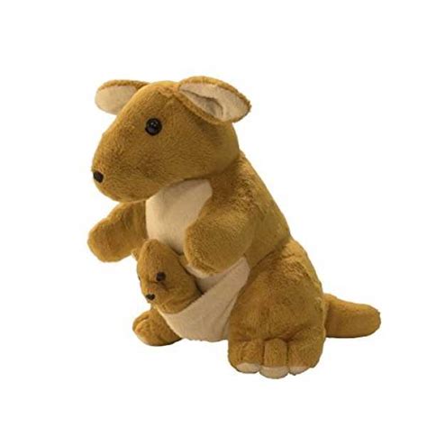 Ultra Mother and Baby Kangaroo Soft Toy, Brown (12-inch) Price in India ...