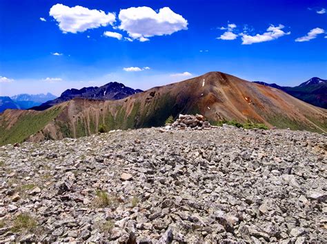 Earthline: The American West: Ohio Peak, 12,673', Peak 12,296', and ...