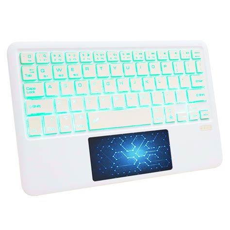 TECPHILE B102D Wireless Keyboard with 7 Color Backlit | Concept Kart