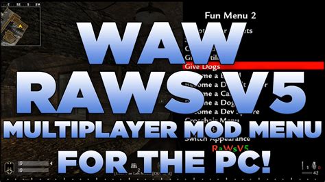 Waw Mod Menu Multi 的图像结果