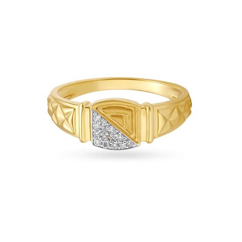 Marvellous Masculine Diamond Finger Ring for Men