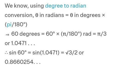 [tex]Qυׁׅꫀׁׅܻ꯱ׁׅ֒tׁׅꪱׁׅᨵׁׅꪀׁׅ[/tex]Value of Sin 60 °Okay.. - Brainly.in